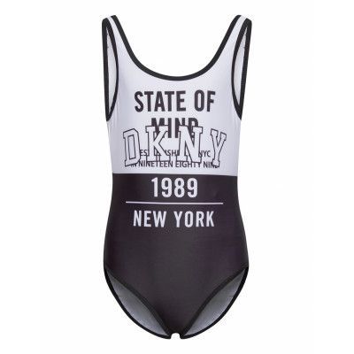 Swimming Costume Baddräkt Badkläder Multi/mönstrad DKNY Kids