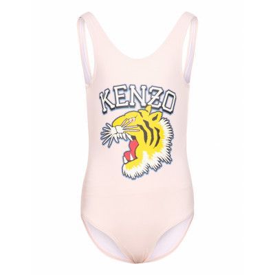 Swimming Costume Baddräkt Badkläder Pink Kenzo