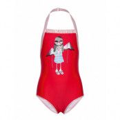 Swimming Costume Baddräkt Badkläder Röd Little Marc Jacobs