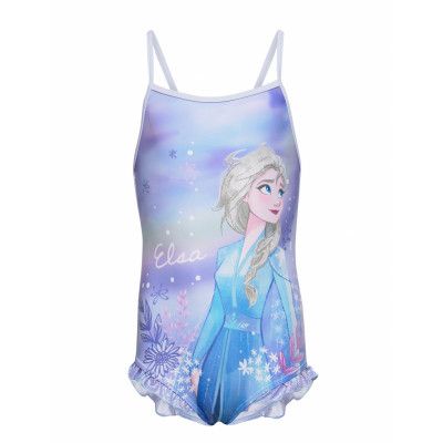 Swimsuit 1 Pce Baddräkt Badkläder Blå Disney