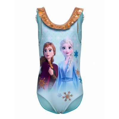 Swimsuit 1 Pce Baddräkt Badkläder Blå Disney