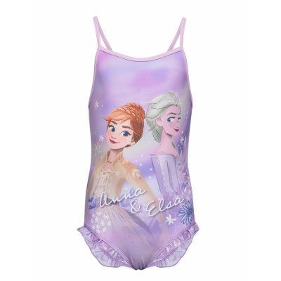 Swimsuit 1 Pce Baddräkt Badkläder Lila Disney