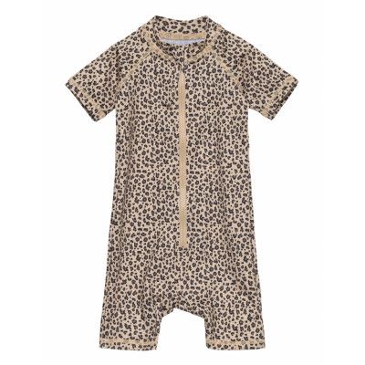 Swimsuit *Villkorat Erbjudande Baddräkt Badkläder Brun Petit By Sofie Schnoor