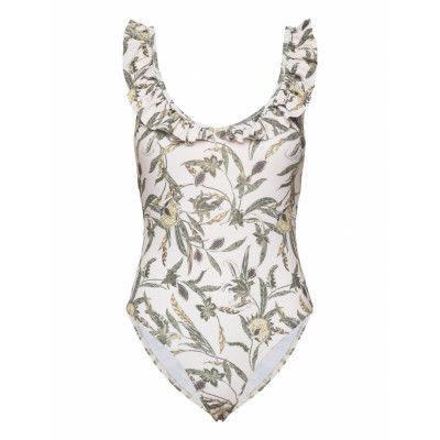 Swimsuit Baddräkt Badkläder Green Sofie Schnoor