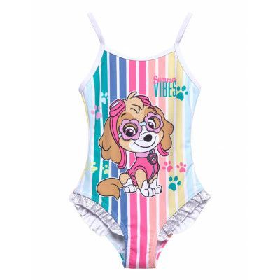 Swimsuit Baddräkt Badkläder Multi/mönstrad Paw Patrol