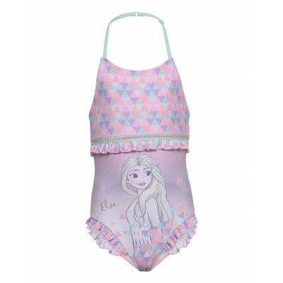 Swimsuit Baddräkt Badkläder Rosa Frost