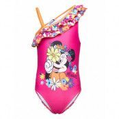 Swimsuit Baddräkt Badkläder Rosa Minnie Mouse