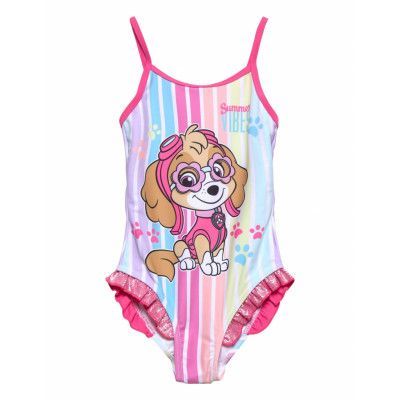 Swimsuit Baddräkt Badkläder Rosa Paw Patrol
