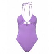 Swimsuit Bianca Baddräkt Badkläder Purple Lindex