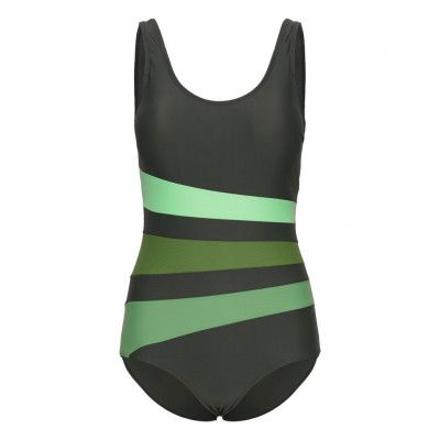 Swimsuit Bianca Classic+ *Villkorat Erbjudande Baddräkt Badkläder Grön Wiki