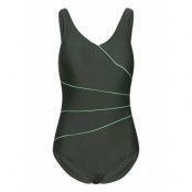 Swimsuit Daniella Classic *Villkorat Erbjudande Baddräkt Badkläder Grön Wiki