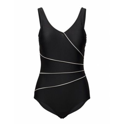 Swimsuit Daniella Classic Baddräkt Badkläder Svart Wiki