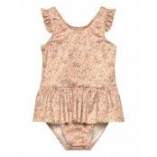 Swimsuit Diddi Baddräkt Badkläder Multi/mönstrad Wheat