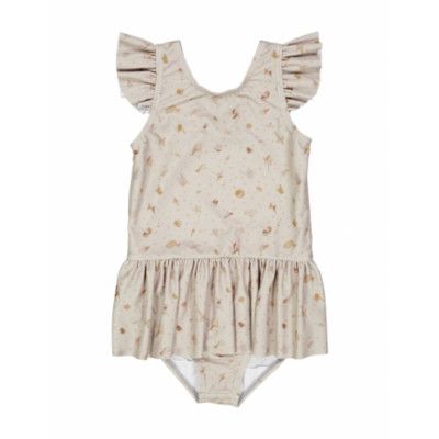 Swimsuit Diddi Baddräkt Badkläder Vit Wheat