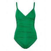 Swimsuit Jess Shaping Baddräkt Badkläder Green Lindex