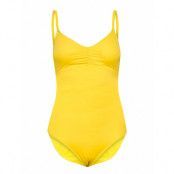 Swimsuit Lisa Maternity Baddräkt Badkläder Gul Lindex