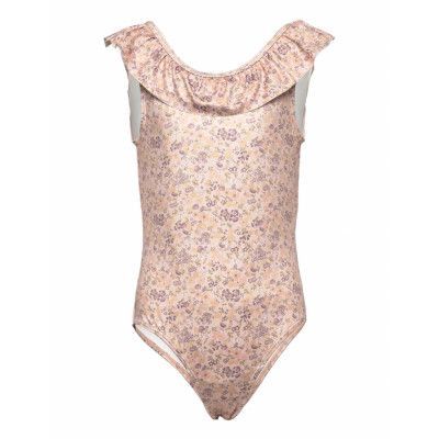 Swimsuit Marie-Louise Baddräkt Badkläder Multi/mönstrad Wheat