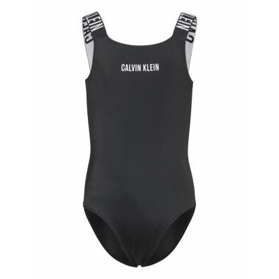 Calvin Klein Swimsuit Nylon Svart