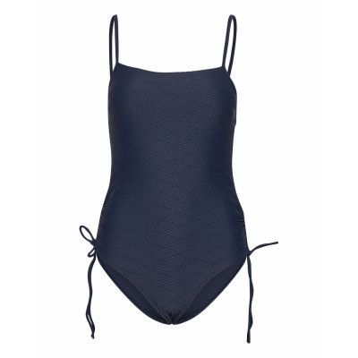 Swimsuit Ottilia Baddräkt Badkläder Blå Lindex
