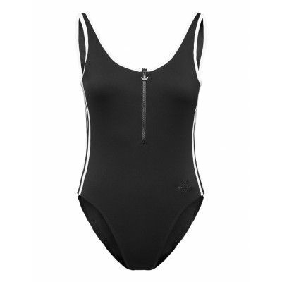 Adicolor Classics Primeblue Swimsuit W Baddräkt Badkläder Svart Adidas Originals