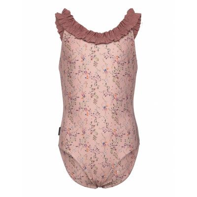 Mikk-line Swimsuit Recycled Aop Rosa