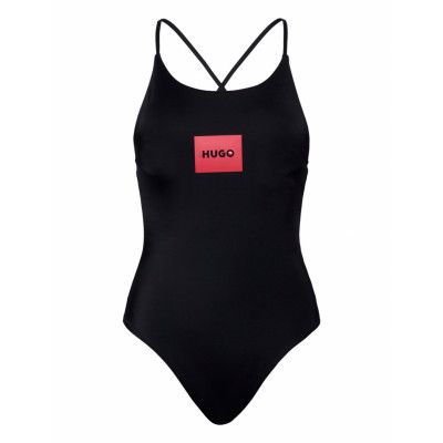 Swimsuit Red Label Baddräkt Badkläder Svart HUGO