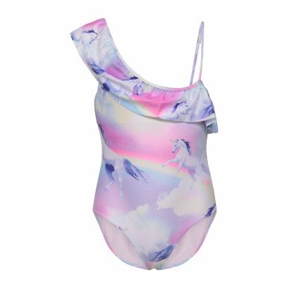 Swimsuit Sg Unicorn Should Baddräkt Badkläder Lila Lindex