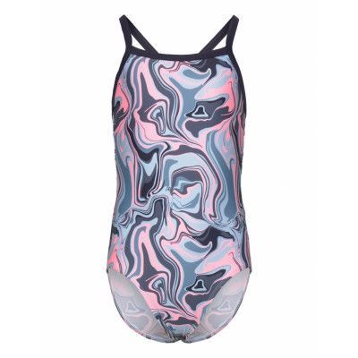 Color Kids Swimsuit Sporty, Aop Multi/patterned
