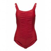 Swimsuit Valentina De Luxe Baddräkt Badkläder Röd Wiki
