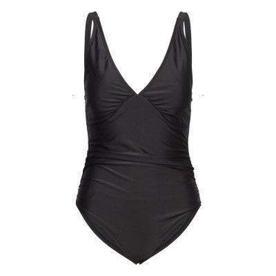 Swimsuit Baddräkt Badkläder Svart Rosemunde
