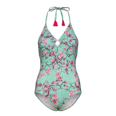Swimsuits Baddräkt Badkläder Blå Esprit Bodywear Women