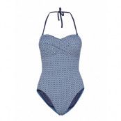 Swimsuits Baddräkt Badkläder Blå Esprit Bodywear Women