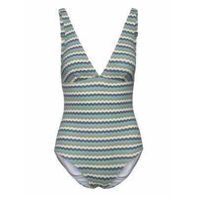 Swimsuits Baddräkt Badkläder Grön Esprit Bodywear Women