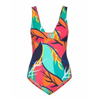 Swimsuits Baddräkt Badkläder Orange Esprit Bodywear Women