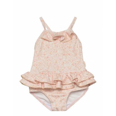 Swinnie Bathing Suit Baddräkt Badkläder Rosa MarMar Copenhagen