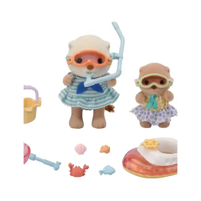 Sylvanian families Sea Otter Sisters-Splashy Snorkel Set- - Multi/patterned - ONE SIZE