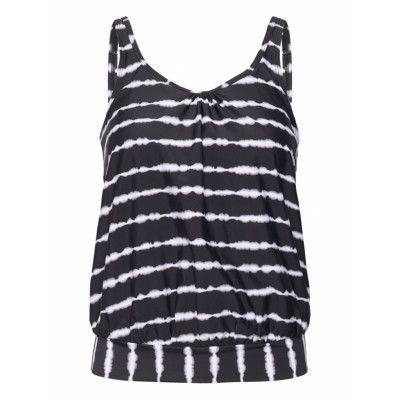 Wiki Tankini Top Svart