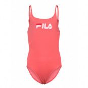 Teens Girls Carol Swim Suit Baddräkt Badkläder Rosa FILA