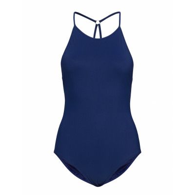 Tie-Back Swimsuit Baddräkt Badkläder Blå Filippa K Soft Sport