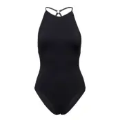 Tie-Back Swimsuit Baddräkt Badkläder Svart Filippa K Soft Sport