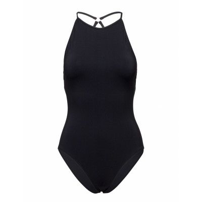 Tie-Back Swimsuit Baddräkt Badkläder Svart Filippa K Soft Sport