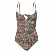 Tilda Swimsuit Aop 10725 Baddräkt Badkläder Multi/mönstrad Samsøe Samsøe