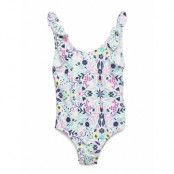Toddler Floral Swim -Piece Baddräkt Badkläder Multi/mönstrad GAP