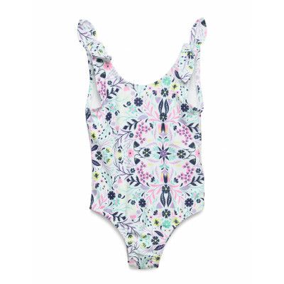 Toddler Floral Swim -Piece Baddräkt Badkläder Multi/mönstrad GAP