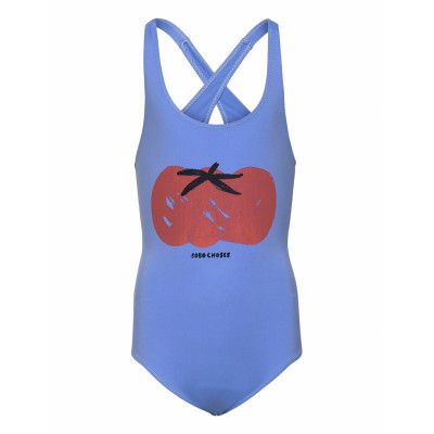 Tomato Swimsuit Baddräkt Badkläder Blå Bobo Choses