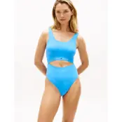 Tommy Hilfiger Cut Out One Piece - Blue - XL