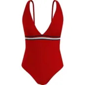 Tommy Hilfiger Plunge One Piece Swimsuit