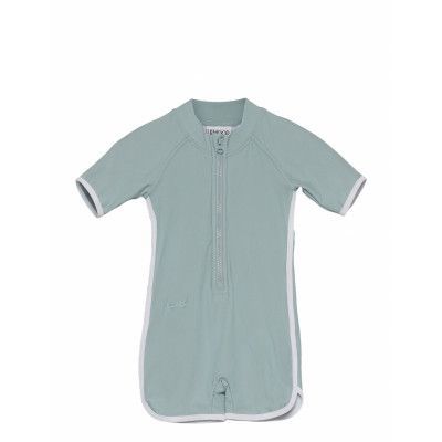 Triton Swim Jumpsuit Baddräkt Badkläder Blå Liewood