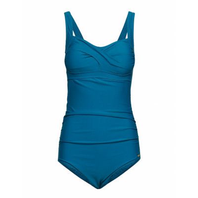 Capri, Swimsuit Delight Baddräkt Badkläder Blå Abecita