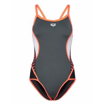 Arena W Icons Swimsuit Super Fly Back Panel Svart